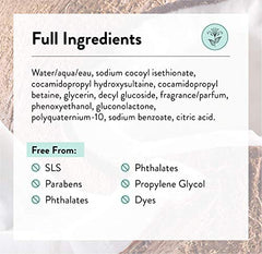 J.R. Watkins Coconut Milk and Honey Natural Daily Moisturizing Body Wash, Hydrating Shower Gel for Men and Women, Free of SLS, USA Made and Cruelty Free, 532 Milliliters