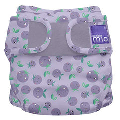 Bambino Mio Mioduo Cloth Diaper Cover, Berry Bounce, Size 1 (< 21lbs)