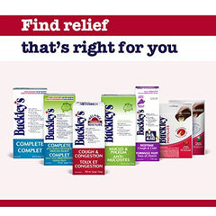 Buckley's Complete Syrup for Cough, Cold & Flu Relief, 250 mL (Packaging May Vary)