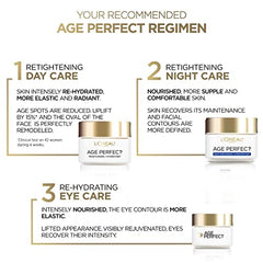 L'Oreal Paris Day Face Moisturizer Cream, Age Perfect Collagen Expert, with Collagen Peptides + Niacinamides, For Mature Skin, Suitable for Sensitive Skin Skincare, 70 ml