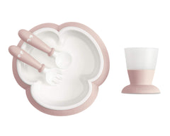 BABYBJÖRN Baby Feeding Set, Powder Pink
