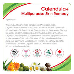 Aleva Naturals First Rescue Calendula Multipurpose Skin Cream - Skin Care to Moisturize Dry Skin, Natural, Vegan, Plant-Based, Hypoallergenic, for Face, Body, and Diaper Area - 50ml