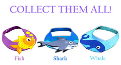 Baby Works Bath & Beach Visors - Whale
