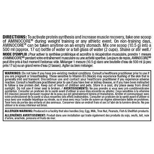 ALLMAX Nutrition - Aminocore BCAA - 8g BCAAs - 100% Pure Branch Chained Amino Acids - Gluten Free - Pineapple Mango - 945 Gram