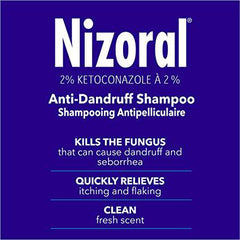Nizoral Anti-dandruff and Itchy Scalp Shampoo, 120ml