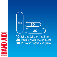 Band-Aid Comfort-Flex Assorted Strips Bandage Family Pack