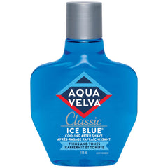Aqua Velva After Shave, Classic Ice Blue, Soothes, Cools, and Refreshes Skin, 118 mL
