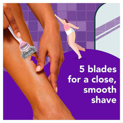 Joy Five-Bladed Women’s Razor Refills, 8 Counts