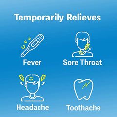 Children's Advil Pain Reliever and Fever Reducer, Dye Free Children's Ibuprofen for Pain Relief, Liquid Ibuprofen for Children, White Grape - 4 Fl Oz