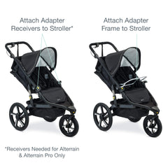 BOB Gear Single Jogging Stroller Adapter for Chicco Infant Car Seats