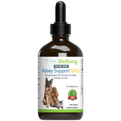 Kidney Support Gold - for Dog Kidney Function - Pet WellBeing