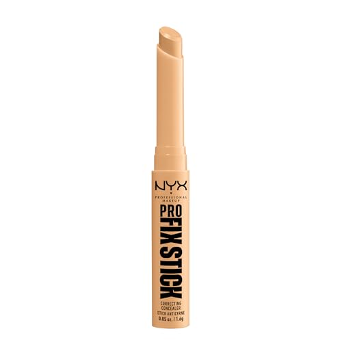 NYX PROFESSIONAL MAKEUP, Pro Fix Stick Correcting Concealer, Infused with hyaluronic acid, Cream formula, Colour Corrects - 7 Soft Beige (Cool undertone)