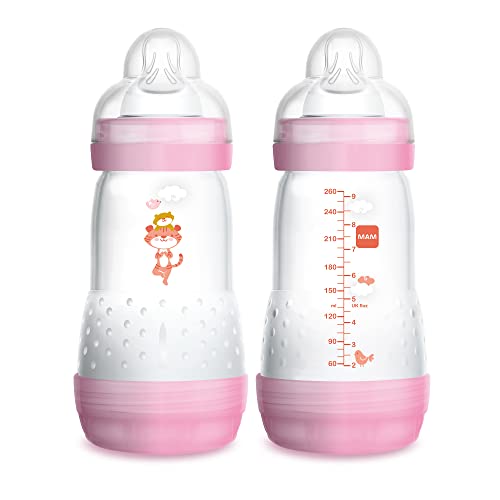 Easy Start Anti-Colic Bottle 9oz (2 count), Girl