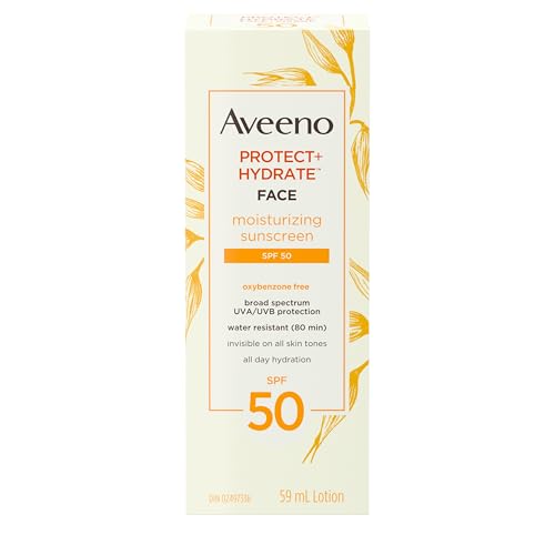 Aveeno Protect + Hydrate Face Moisturizing Sunscreen SPF 50 59 mL