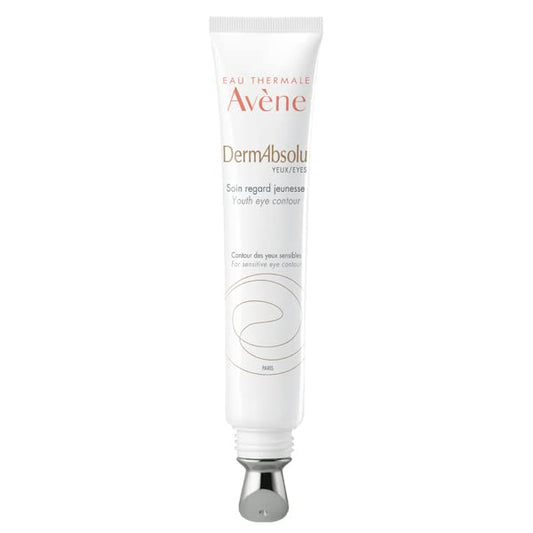 Eau Thermale Avène DermAbsolu Youth EYES care, Reduce the Appearance of Deep Lines & Wrinkles on eye contour, with Bakuchiol, fragrance-free for sensitive eye areas, 15 ml