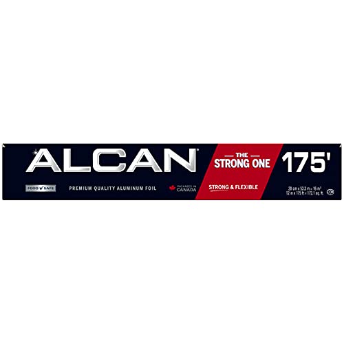 ALCAN Aluminum Foil Standard The Strong One, 12 Inches x 175 Feet 1 Count (Pack of 1)