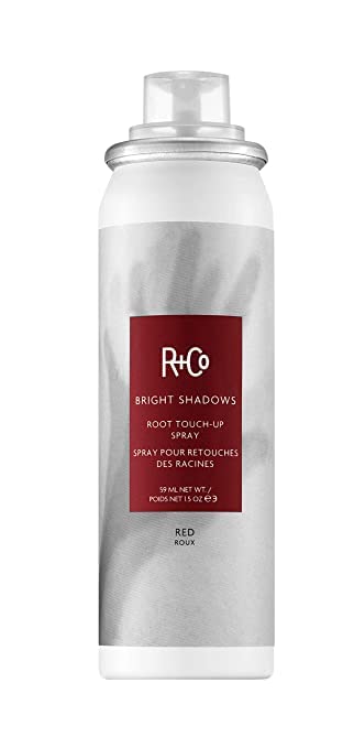 R+Co Bright Shadows Root Touch-Up Spray - Red, 1.5 Oz