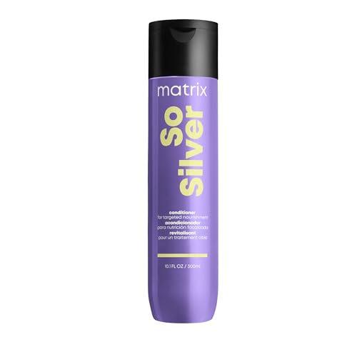 Matrix So Silver Conditioner, Deep Conditioning, Repairs Dull, Blonde & Silver Hair, Non-Color Depositing, For Color Treated Hair, For Dry, Damaged Hair