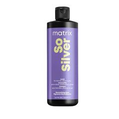 Matrix Hair Mask, So Silver Conditioning Toning Mask, Neutralizes Yellow Tones, Neutralizes Brassy Tones, Tones Blonde and Silver Hair, For Blonde Hair/ Silver Hair/ For Grey Hair, Packaging May Vary