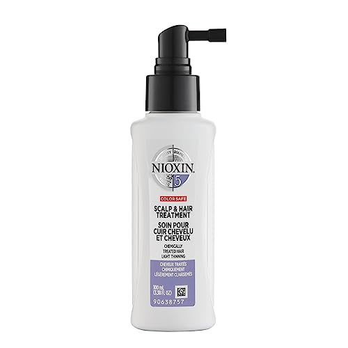 Nioxin System 5 Treatment for Bleached & Chemically Treated Hair with Light Thinning, 3.4 fl oz