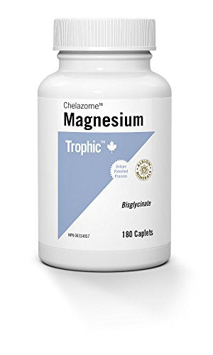 Trophic Magnesium - Chelazome Caplets, 180 Count