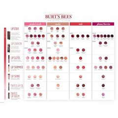 Burt’s Bees 100% Natural Lipstick, Lily Lake - 1 Tube