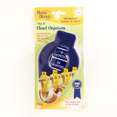 Baby Buddy Size-It Closet Organizers, Royal