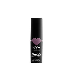 NYX Professional Makeup Suede Matte Lipstick, Violet Smoke