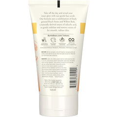 Burt's Bees Peach and Willowbark Deep Pore Scrub, 110g