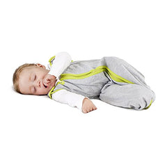 Baby Deedee Sleep Nest Lite Baby Sleeping Bag, Large, 18-36 Months, Heather Gray Lime