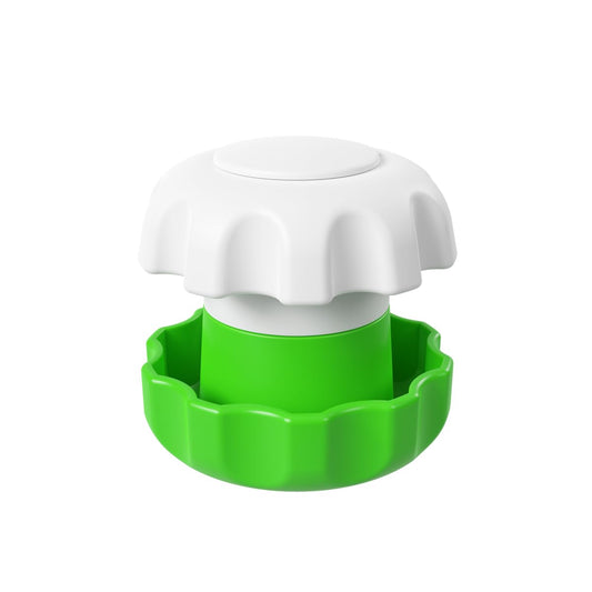EZY DOSE Crush Pill, Vitamins, Tablets Crusher and Grinder, Effortlessly Crushes Medications into Fine Powder, Features Storage Compartment, Durable, Easy-to-Use Design, Green, Large, BPA Free