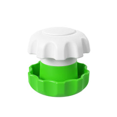 EZY DOSE Crush Pill, Vitamins, Tablets Crusher and Grinder, Effortlessly Crushes Medications into Fine Powder, Features Storage Compartment, Durable, Easy-to-Use Design, Green, Large, BPA Free