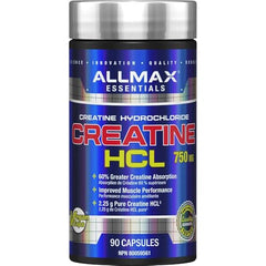ALLMAX Essentials Creatine HCL, 750 mg, 90 Capsules