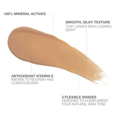 Neutrogena Purescreen+ Mineral UV Tint Face Liquid Sunscreen, Medium Skin Tone, SPF 30, Vitamin E, UV Protection, 32-mL