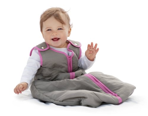 Baby Deedee Sleep Nest Sleeping Sack, Warm Baby Sleeping Bag, fits Infants and Toddlers, Large, 18-36 Months, Slate Hot Pink