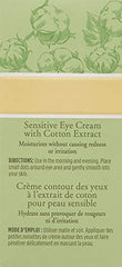 Burt's Bees Eye Cream for Sensitive Skin with Cotton Extract 98.9% Natural Origin, Developed with Dermatologists, 14.1g