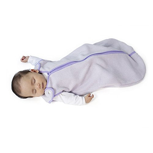 Baby Deedee Sleep nest Fleece Baby Sleeping Bag, Lavender, Large (18-36 Months)