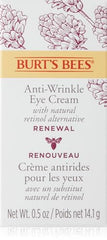 Burt's Bees® Eye Cream, Renewal Anti-Wrinkle Eye Cream with Bakuchiol Natural Retinol Alternative, Mother's Day Gift, 14.1 g