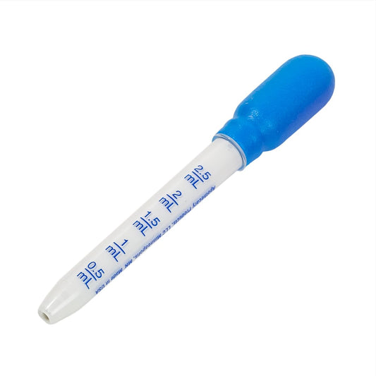 Ezy Dose Kids Oral Liquid Medicine Dropper, 0.5 TSP (2.5mL) Capacity, Calibrated, For Baby and Toddler