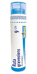 Boiron Ruta graveolens 9ch,Homeopathic medicine. Each tube contains 4 g (approximately 80 pellets)