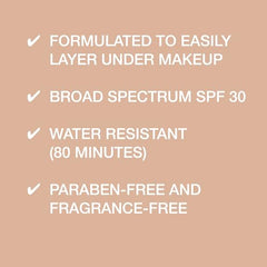 Neutrogena Purescreen+ Mineral UV Tint Face Liquid Sunscreen, Medium Skin Tone, SPF 30, Vitamin E, UV Protection, 32-mL