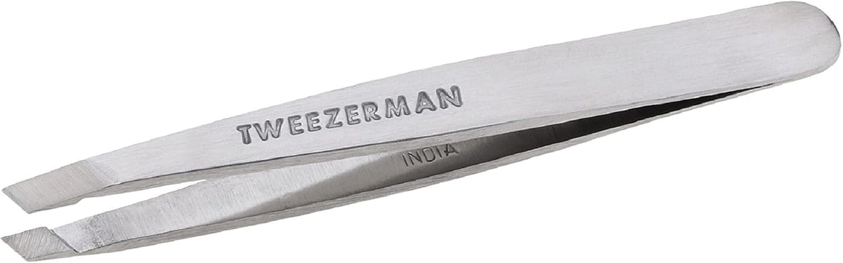 TWEEZERMAN Mini Slant Tweezer, Classic Stainless