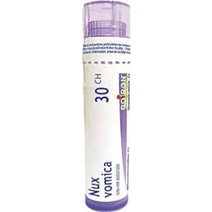 Boiron Nux vomica (colubrina) 30ch,Homeopathic medicine. Each tube contains 4 g (approximately 80 pellets)