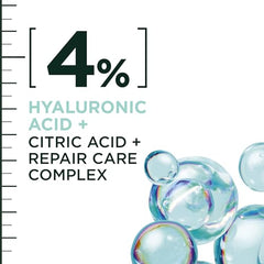 Garnier Fructis Hair Filler + Hyaluronic Acid Moisture Repair Sulfate-Free Shampoo, for Curly and Wavy Hair, up to 15X More Moisture & 100 Hours of Frizz Control, 300ml