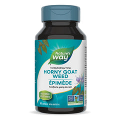 Nature’s Way Horny Goat Weed – Used in Traditional Chinese Medicine to Tonify Kidney Yang, Strengthen Sinew & Bone – Vegetarian, Non-GMO – 60 Capsules