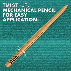 NYX PROFESSIONAL MAKEUP, Vivid Rich Mechanical Pencil, Eyeliner, Rich shades, Vegan Formula - Emerald Empire (Dark Green)