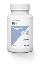 Trophic Iron - Chelazome, 90's. Helps to form red blood cells. Helps to prevent iron anemia. Chelated with natural amino acids, provides superior absorbtion.