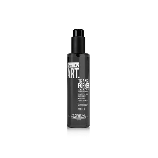 L'Oreal Professionnel Transformer Lotion, For All Hair Types, Lotion & Paste, Provides Heat Protection with Medium Hold, 150 ML