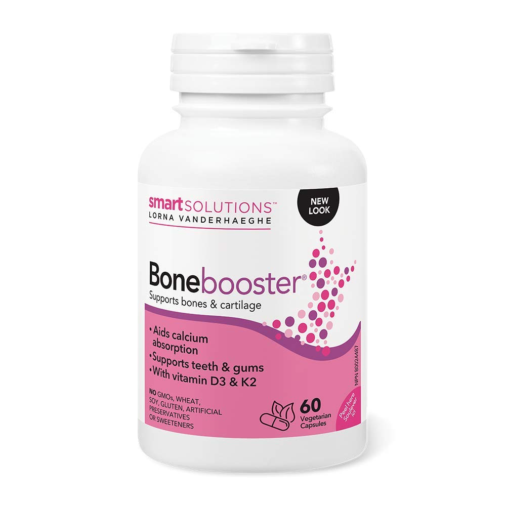 Lorna Vanderhaeghe Bone Booster Vitamin D3 with Vitamin K2, 60 count