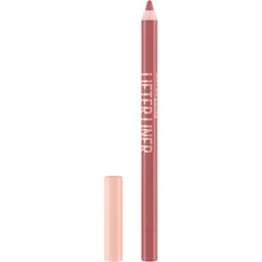 Maybelline Lifter Lip Liner, Long-Lasting, Smooth Glide and Precise Application, Moisturizing Formula, Formulated with Hyaluronic Acid and Jojoba Oil, Sharpenable Pencil, Shade: Big Lift (Mauve Nude), 1.2 g